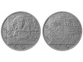 2019 500 kc sadrovy model cnb stribrne mince 100 vyroci zahajeni vydavani ceskoslovenskych platidel