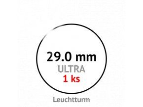ultra 29 mm kruhova kapsle na mince do 29mm 1ks mincovni bublinka kulata 1 ks ultra premium leuchtturm 345035 1 lighthouse