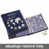 album numis world collection modry kozenkovy poradac na mince vzorove mincovni listy bez kazety leuchtturm 324055 lighthouse