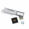 usb nabijeci lupa duplex kapesni vysouvaci lupa s led osvetlenim 3x 6x zvetseni leuchtturm 360730 lighthouse