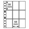 pruhledne tenci albove listy easy grande 3 3c SH312 9 kapes na sberatelske karticky grande folie obaly leuchtturm 358077 lighthouse