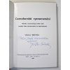 autogram kniha cernohorska vyznamenani s podpisem autora vaclav mericka 1980 autogramem