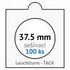tack bile sesivaci mincovni ramecky na mince prumer 37 5 mm baleni 100 ks 5x5 cm leuchtturm 316680 lighthouse