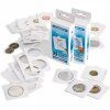 tack bile sesivaci mincovni ramecky na mince prumer 39 5 mm baleni 100 ks 5x5 cm leuchtturm 304831